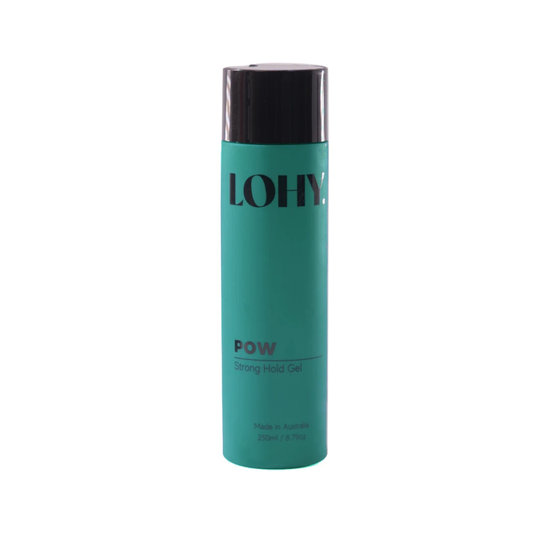 dark green hair product bottle, hair gel