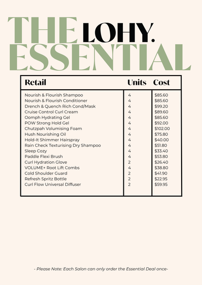 -The Essential- Introductory Deal