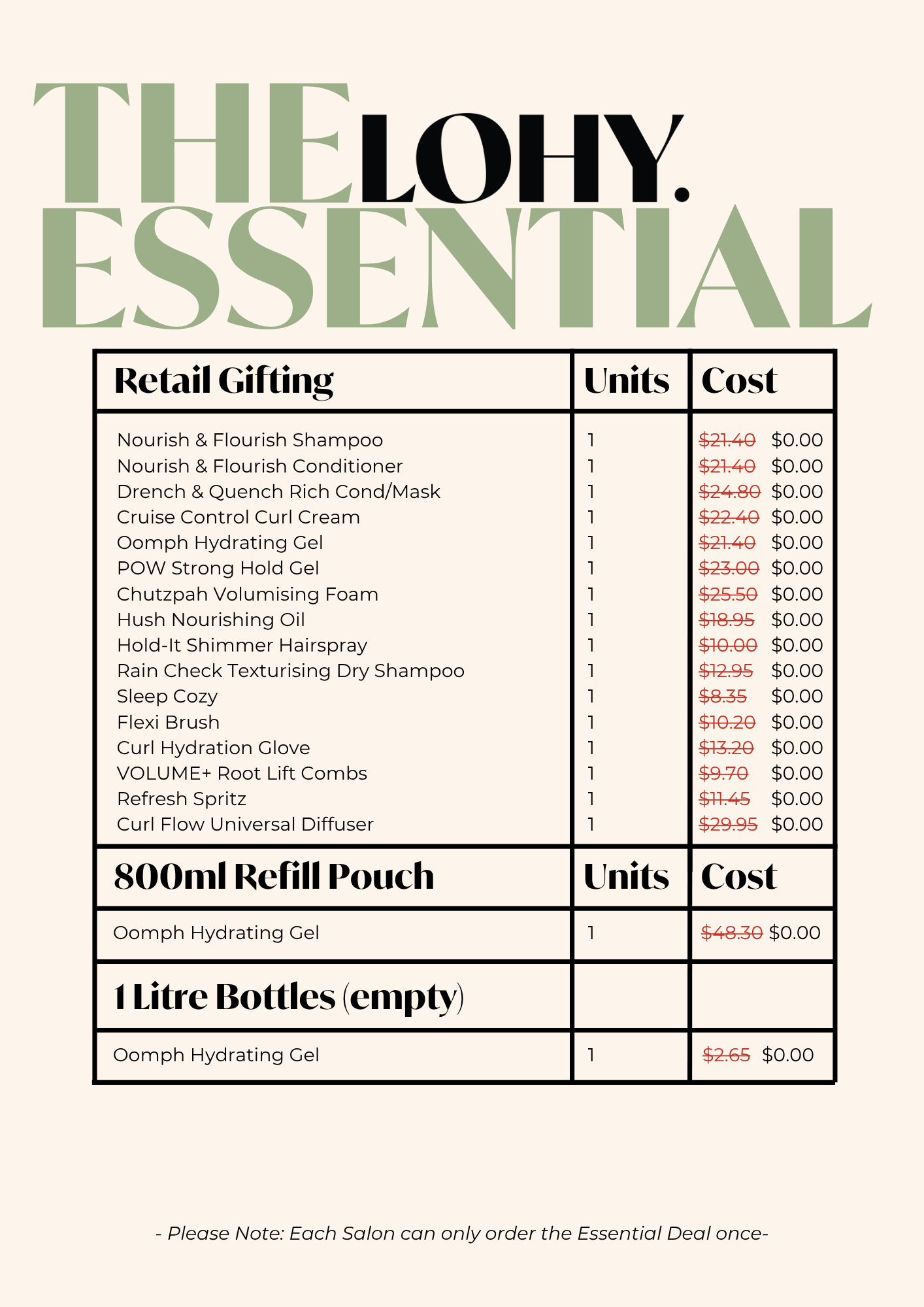 -The Essential- Introductory Deal