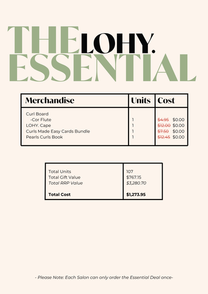 -The Essential- Introductory Deal