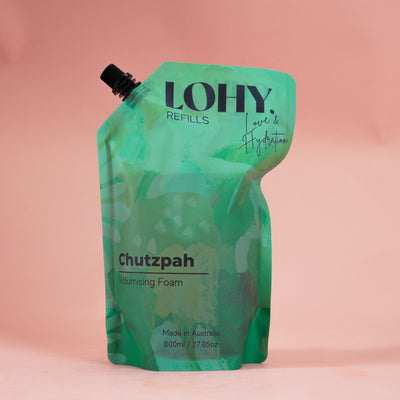 Chutzpah Volumising Foam 800ml Refill Pouch