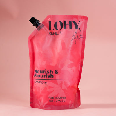 Nourish & Flourish Conditioner 800ml Refill Pouch