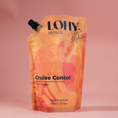 Cruise Control Curl Cream 800ml Refill Pouch