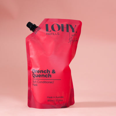 Drench & Quench Rich Conditioner / Mask 800ml Refill Pouch