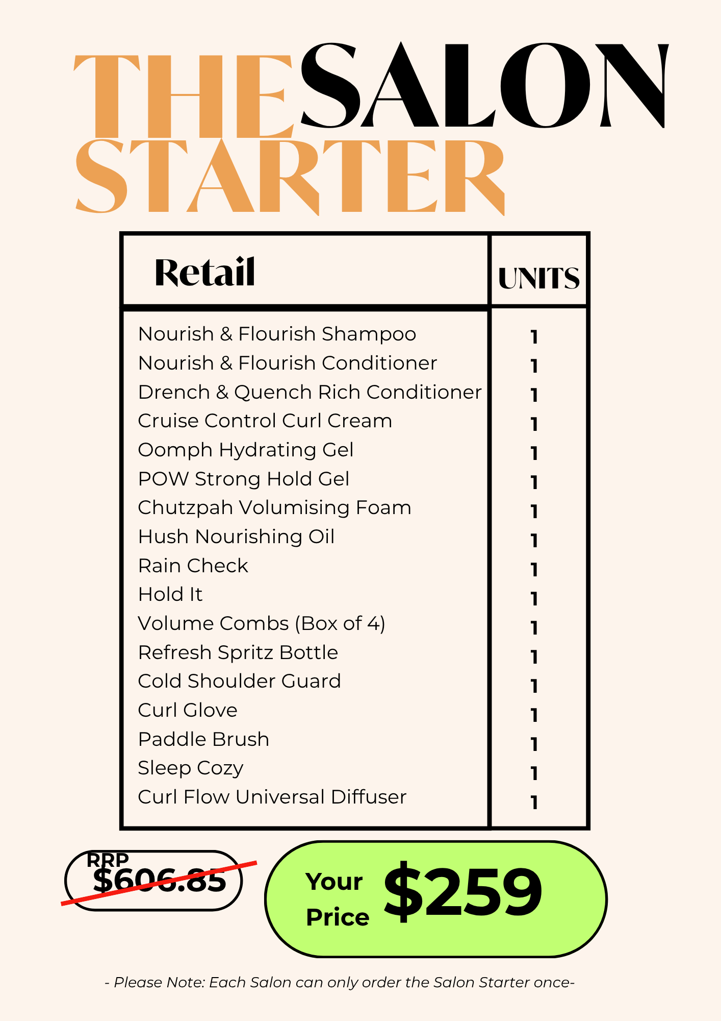 The Salon Starter Bundle