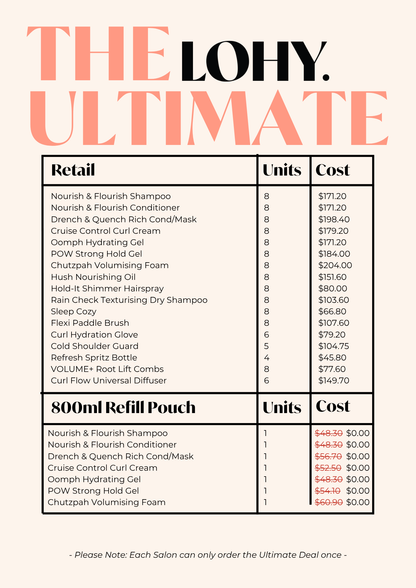 -The Ultimate- Introductory Deal