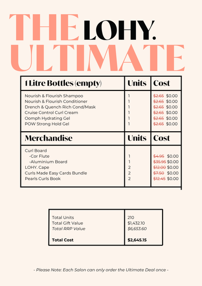 -The Ultimate- Introductory Deal