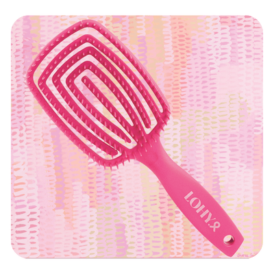 product photo of LOHY. Pink Paddle Brush
