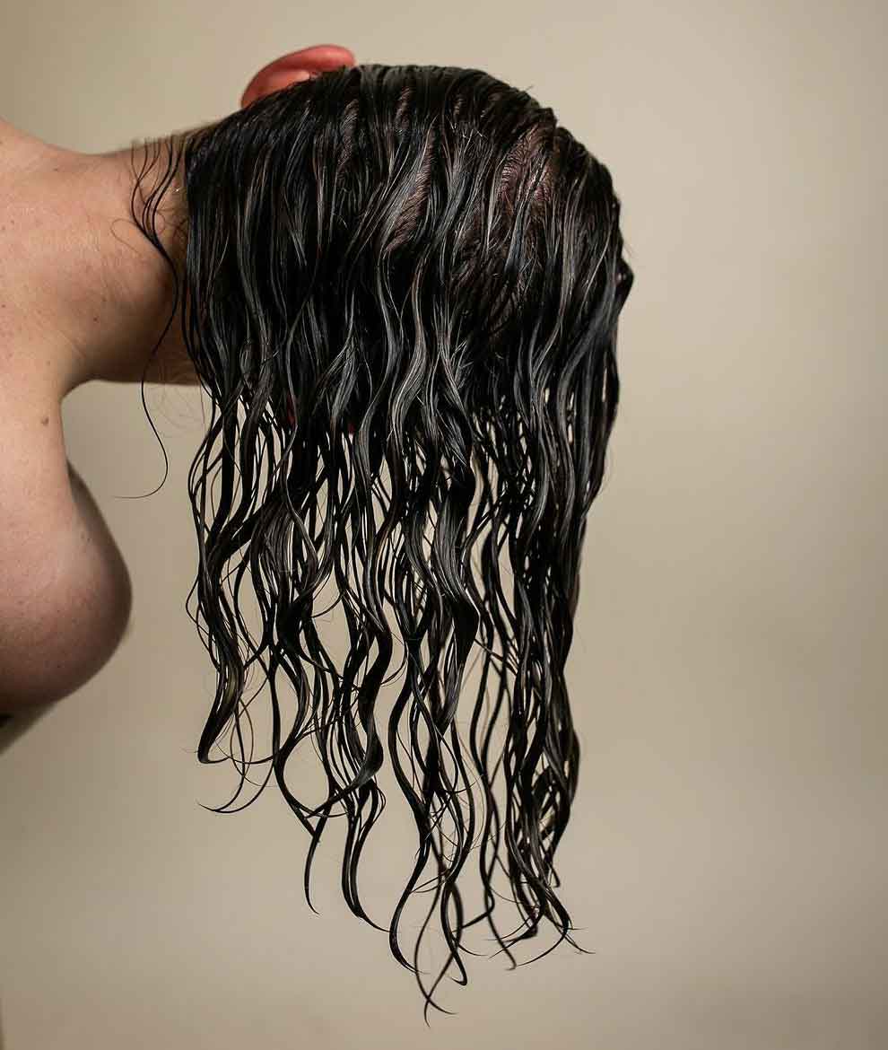 Washed Curls using Nourish & Flourish Conditioner Yeshair Australia